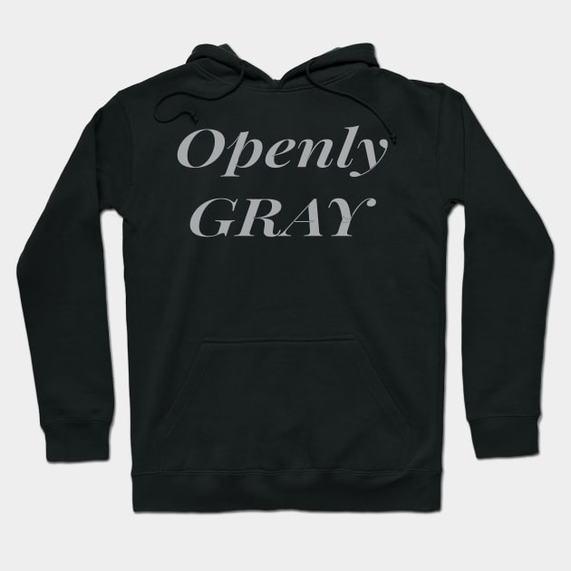 Openly Gray Hoodie by Islanr